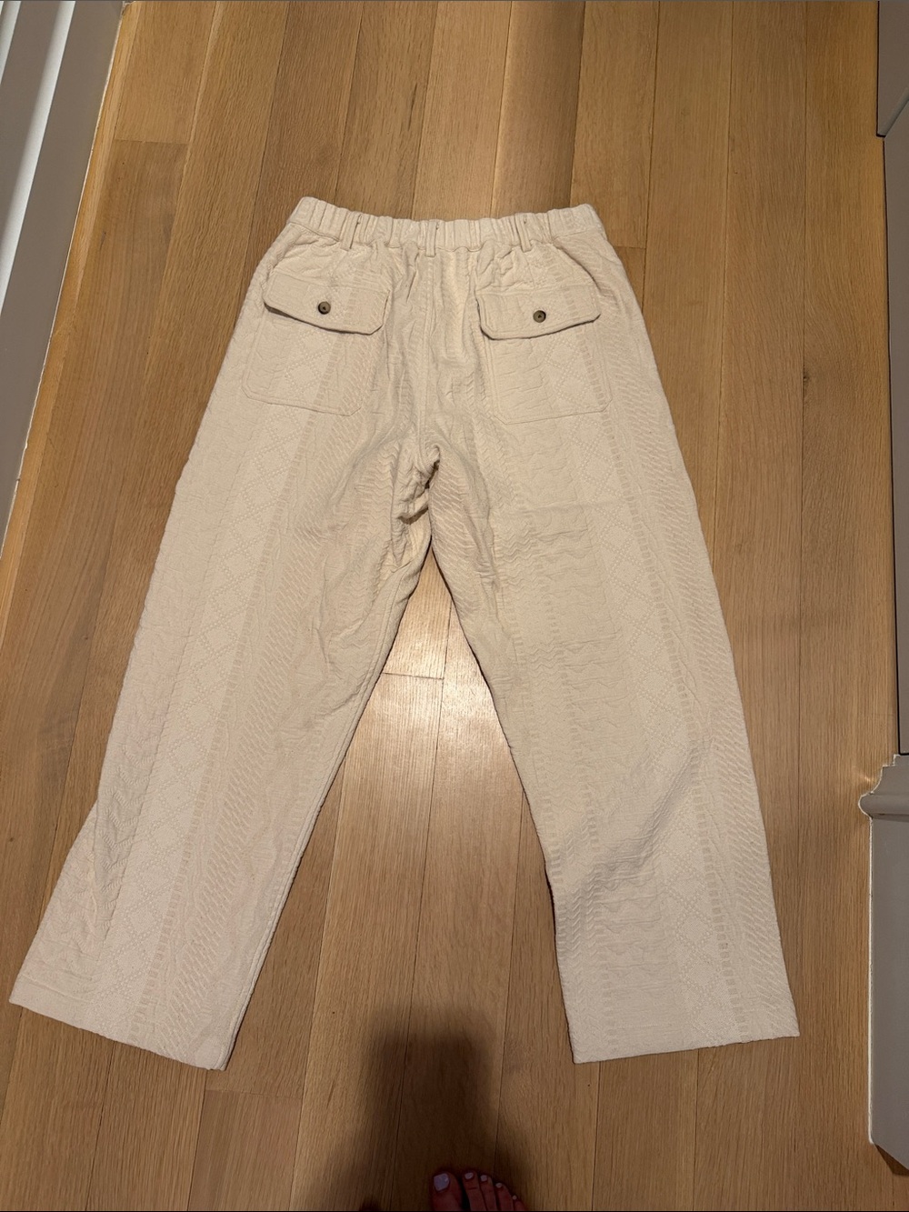 Cream Cargos - Picture 4 of 5